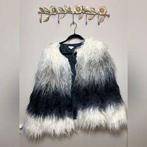 Xhilaration Shaggy Faux Fur Jacket